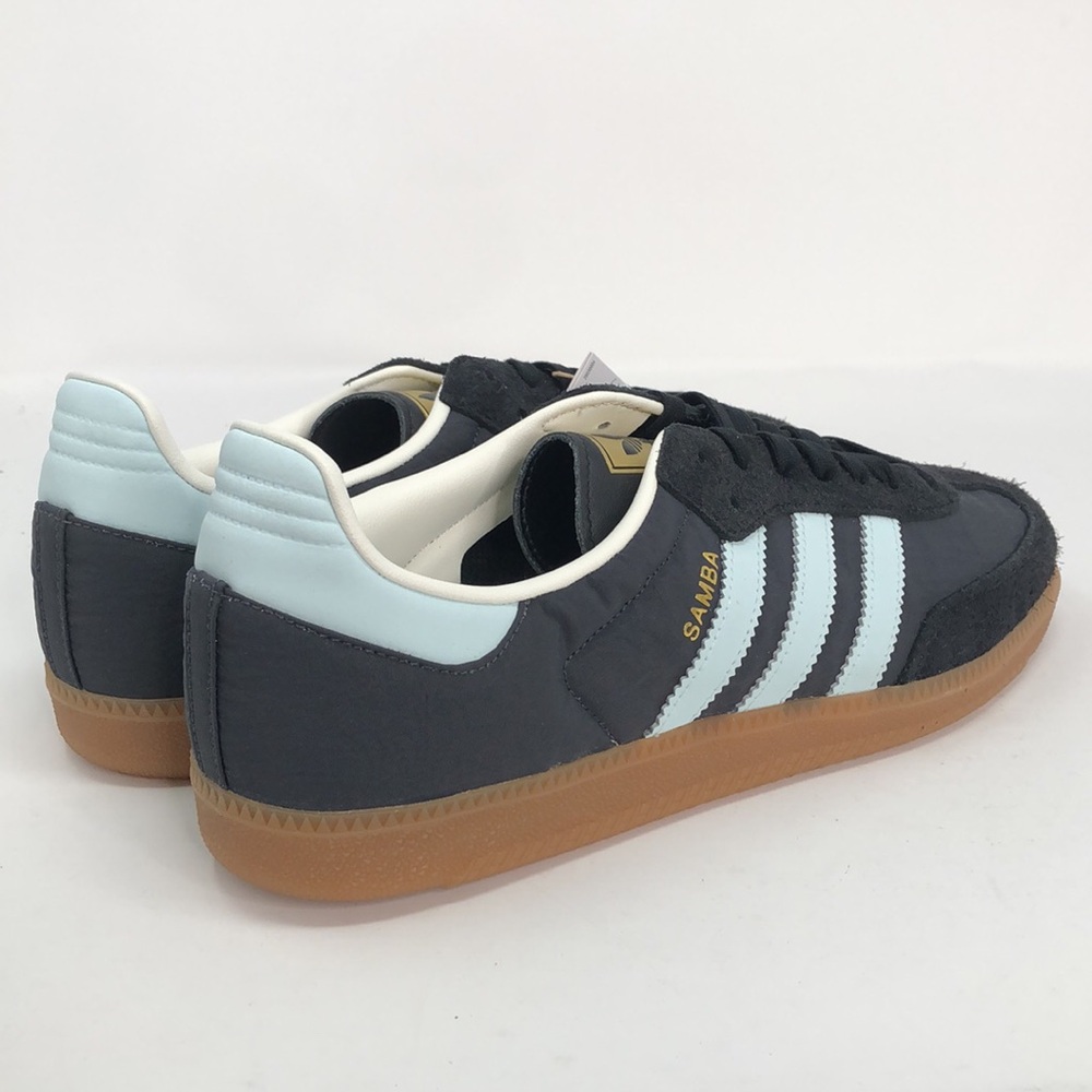 Adidas Women’s Samba OG ID0493 Carbon Blue Gum Classic Sneakers - Size 12.5 - Picture 13 of 16